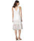 ფოტო #2 პროდუქტის Plunging Darleen Neck Fit & Flare Dress