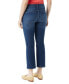 ფოტო #2 პროდუქტის Women's Linnie High-Rise Kick-Flare Cropped Denim Jeans