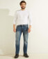 ფოტო #5 პროდუქტის Men's Eco Mateo Medium Wash Relaxed Jeans