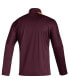 ფოტო #4 პროდუქტის Men's Maroon Arizona State Sun Devils 2021 Sideline Quarter-Zip Jacket