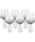 Ombre Wine Glasses, Set of 6