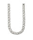 Stainless Steel Polished 24 inch Fancy Link Necklace