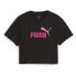PUMA Logo Cropped short sleeve T-shirt