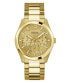 Фото #1 товара Guess Herren Multifunkion Armbanduhr ZEN gold 42 mm GW0707G3