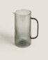 Фото #5 товара Borosilicate glass jug with line design