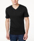 Фото #1 товара Men's V-Neck Liquid Cotton T-Shirt