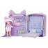 Фото #1 товара NA NA NA SURPRISE 3 In 1 Backpack Bedroom Series 3 Playset Lavender Kitty Doll