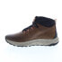 Фото #15 товара Florsheim Tread Lite Hker 14377-215-M Mens Brown Leather Hiking Boots