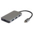 Фото #3 товара ROLINE 14.02.5038 - USB 3.2 Gen 2 (3.1 Gen 2) Type-C - USB 3.1 (3.1 Gen 1) Type-A,USB 3.1 (3.1 Gen 1) Type-C - 5000 Mbit/s - Silver - Aluminium