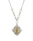 Enamel Crystal Lady of Guadalupe Necklace