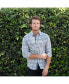 ფოტო #2 პროდუქტის Men's Clothing Long Sleeve Plaid Flannel Shirt