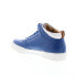 Фото #6 товара French Connection Dion FC7211H Mens Blue Leather Lifestyle Sneakers Shoes 9.5