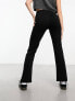 Фото #8 товара JDY high waisted flared trousers in black