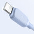 Фото #8 товара Kabel przewód do iPhone USB-A - Lightning 2.4A 1.2m niebieski