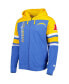 Фото #4 товара Куртка мужская Starter Extreme Full-Zip Hoodie Jacket Los Angeles Chargers Роял