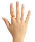 ფოტო #2 პროდუქტის Citrine and Diamond Accent Ring in 14K Yellow Gold