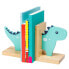 EUREKAKIDS Original and decorative children´s wooden bookends in the shape of a dinosaur