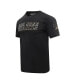 ფოტო #4 პროდუქტის Men's Black San Jose Sharks Wordmark T-shirt