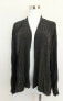Jons New York Women's New Open Front Cardigan Charcoal Heather Size M