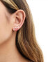 Фото #6 товара Kingsley Ryan Sterling Silver pearl constellation ear crawler in silver