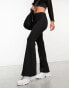 Фото #3 товара Only high waisted flares in black