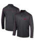 ფოტო #1 პროდუქტის Men's Black Montana Grizzlies Cameron Quarter-Zip Windshirt