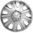 Фото #4 товара Skoda 1Z0071435 Set Hub Caps 15 Inch Gaspra 4x Wheel trims 6Jx15 Steel Wheel 1Z0071435 [Energy Class A]