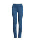 ფოტო #1 პროდუქტის Women's Tall Starfish Mid Rise Knit Denim Straight Jeans