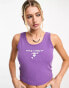 Фото #4 товара AAPE By A Bathing Ape crop top in purple