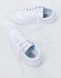 Vans Lowland trainers in white leather (Leder) Echtweiß/Echtweiß, EU 34.5 - фото #3