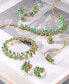 Фото #5 товара EFFY® Emerald (10-4/5 ct. t.w.) and Diamond (2-1/2 ct. t.w.) Tennis Bracelet in 14k Gold