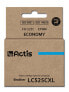 Actis KB-525C ink (replacement for Brother LC-525C; Standard; 15 ml; cyan) - Standard Yield - Dye-based ink - 15 ml - 1 pc(s) - Single pack