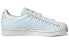 adidas originals Superstar 舒适休闲 耐磨 低帮 板鞋 女款 浅蓝 / Кроссовки Adidas originals Superstar HP7827