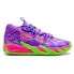Фото #1 товара Puma Mb.03 Toxic LaceUp Basketball Mens Purple Sneakers Athletic Shoes 37891601