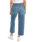 Mother Denim Patch Pocket Private On The Right Track Linen-Blend Ankle FrayJean