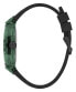 Фото #4 товара Guess Herren Armbanduhr Multifunktion Phoneix schwarz, grün 43 mm GW0499G7