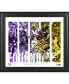 Фото #1 товара Leonard Fournette LSU Tigers Framed 15'' x 17'' Player Panel Collage