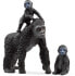 Фото #1 товара Игровой набор Schleich Gorilla Family Flatland WL (Плоскогорье Горилл)