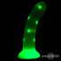 Glow-in-the-Dark Dildo Confetti Star 17 cm