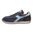 Фото #3 товара Diadora Equip H Dirty Stone Wash Evo Lace Up Mens Blue Sneakers Casual Shoes 17