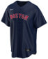 Men's Boston Red Sox Official Blank Replica Jersey
