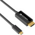 Фото #2 товара Кабель Sonero X-UCC010 длиной 1.5 м HDMI Type A (Стандарт) - USB Type-C - Мужской - Мужской - Прямой