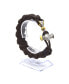 Thor´s hammer brown paracord bracelet - Mjoelnir