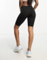 Pieces seamless legging shorts in black