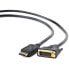 GEMBIRD CC-DPM-DVIM-6 Display Port/DVI-D M/M 1.8 m Cable - фото #4