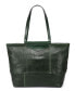 ფოტო #1 პროდუქტის Women's Genuine Leather Holly Leaf Tote Bag