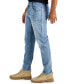 Фото #3 товара Men's Tapered Jeans, Created for Macy's