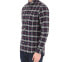 Фото #5 товара Рубашка мужская Burberry Classic в клетку с красной полоской на длинный рукав, цвет темно-синий 8004835