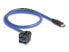 Фото #1 товара Delock 88156 - Keystone Modul USB A Buchse Type-C Stecker mit Kabel