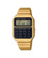 ფოტო #1 პროდუქტის Unisex Digital Quartz Gold-Tone Stainless Steel Watch, 34.4mm, CA500WEG-1AVT